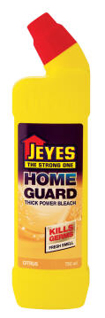 Thick bleach JEYES homeguard citrus 750ml