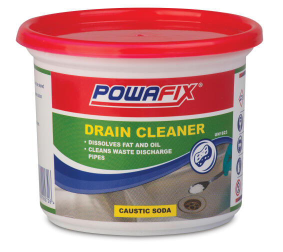Powafix Caustic Soda Drain Cleaner 500g