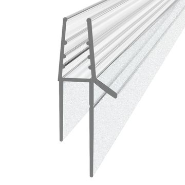 Sensea Shower Door Double Level Seal Transparent For Glass Thickness 6-8mm W4.2cmxD1.5cmxH100cm