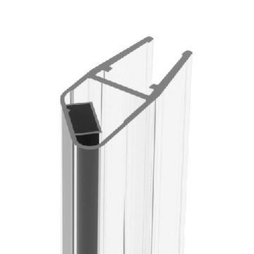 Sensea Shower Door Magnetic Seal For Glass Thickness 5-8mm Transparent  W2.6cmxD1cmxH200cm