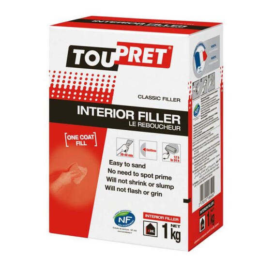 Interior filler TOUPRET 1kg