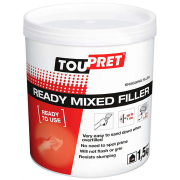 Ready mixed filler TOUPRET 1.5kg