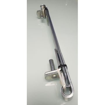 Hook and band set galvanised 13x400mm vormann