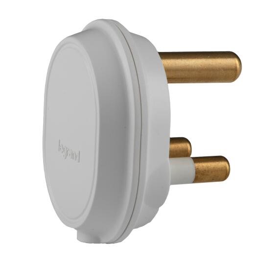 plug rsa old standard 2p+e wh