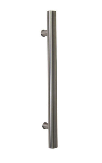 HANDLE PULL 400 X 32 STAINLESS STL OVAL
