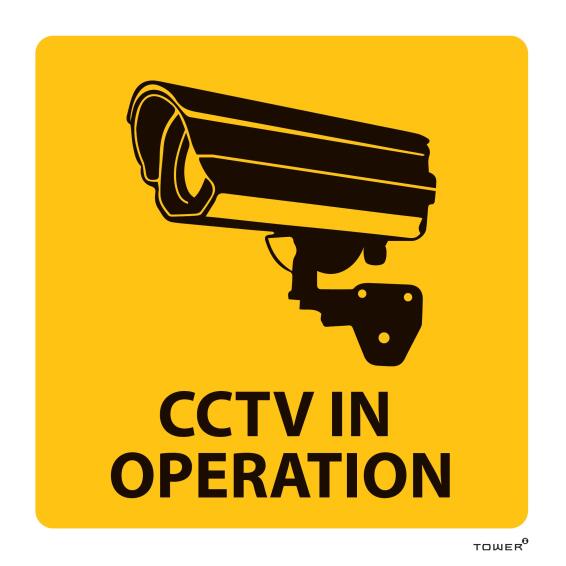 cctv sign