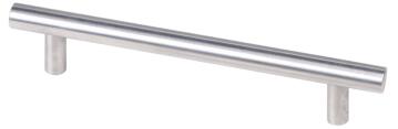 bar handle hollow s/steel 96x12mm 6 piece 