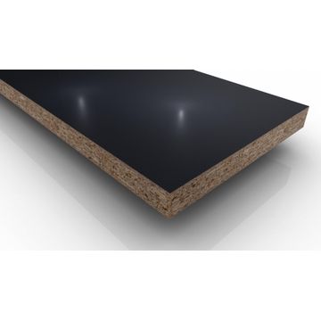 Super Black Peen Melamine Chipboard T16mm x W1830mm x L2750mm