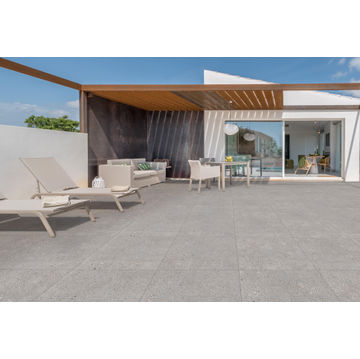 Floor tile porcelain london grey eco slip resistant 600x600mm