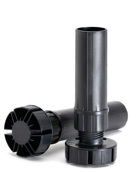 Plinth legs 150mm Pack of 4 legs with 2 Kick board clips