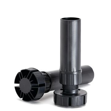 Plinth legs 150mm Pack of 4 legs with 2 Kick board clips