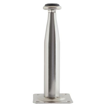 Leg Tapered, 100mm x 25mm Satin
