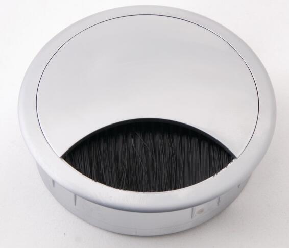 Wire mgt 63mm/round grey pre pack