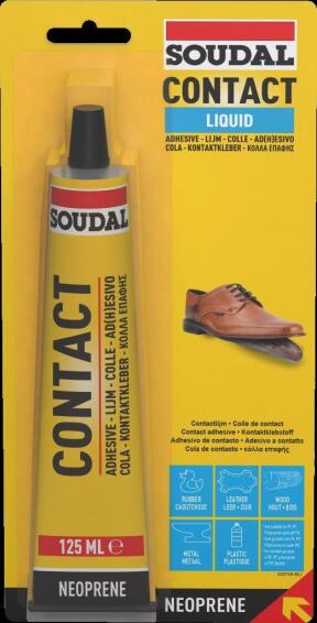 Contact liquid neoprene 125ml soudal