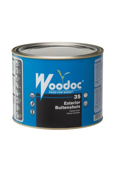 Exterior gloss sealer WOODOC 35 (Dark Brown) Low Gloss 2.5 litres
