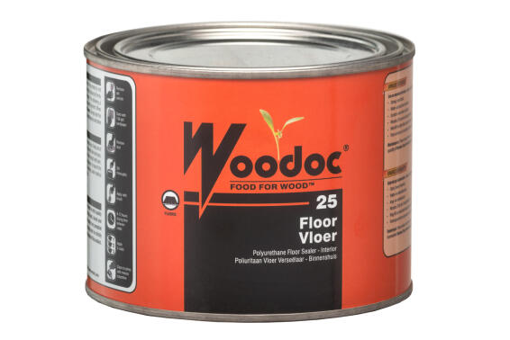 Indoor polyurethane floor sealer WOODOC 25 (Clear) 1 litre