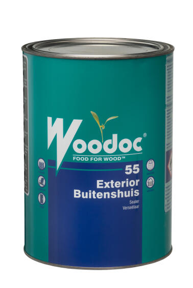 Exterior sealer WOODOC 55 (Dark Brown) Gloss 5 litres