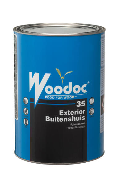 Exterior gloss sealer WOODOC 35 (Dark Brown) Low Gloss 5 litres