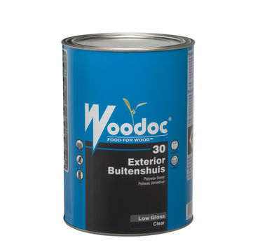 Wood Sealer Exterior Low Gloss WOODOC 30 Clear 5l
