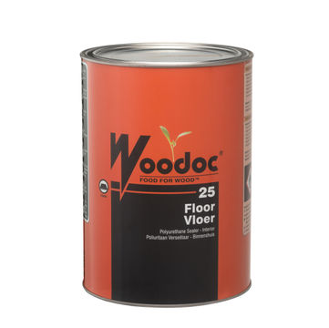 Floor sealer satin WOODOC 25 polyurethane clear 5l