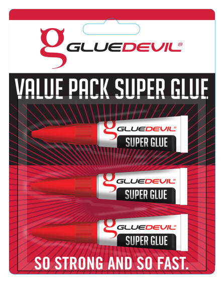 Glue Devil Super Glue Value Pack 3x3g 