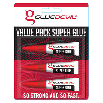 Glue Devil Super Glue Value Pack 3x3g 