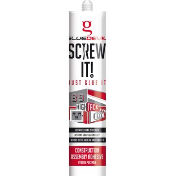 Screw it! just glue it white 290ml gluedevil