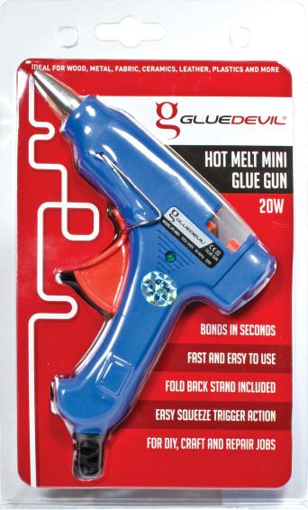 Cordless Hot Glue Gun, Handheld Radio Heavy Duty Hot Glue Gun