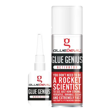 Glue genius superglue kit 50g+200ml gluedevil