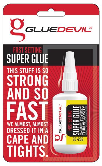 Glue Devil Super Glue 20g  (Yellow label ) 