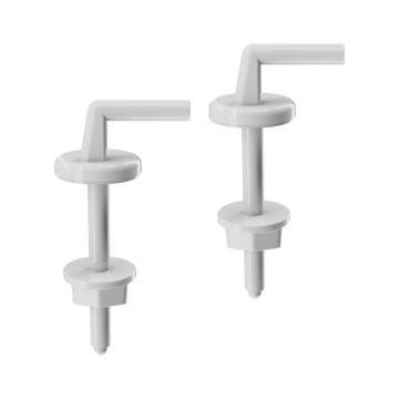 Sensea Essential Hinges (only) For Toilet Seat White