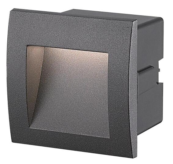LED FOOT/L SMALL MATT BLACK