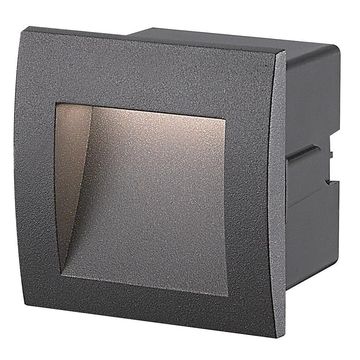 LED FOOT/L SMALL MATT BLACK