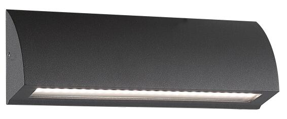 K Light LED Curved Foot Light Black