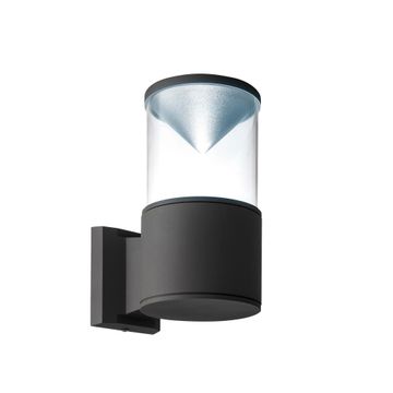 LED FUNNEL WALL LIGHT BLACK