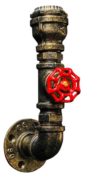 1XE27 PIPE WALL LIGHT