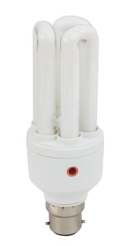  cfl light bulb day night sensor 15w B22 warm white