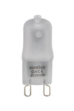 EUROLUX HALOGEN 28W G9 BI-PIN CLEAR