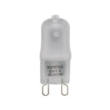 EUROLUX HALOGEN 28W G9 BI-PIN CLEAR
