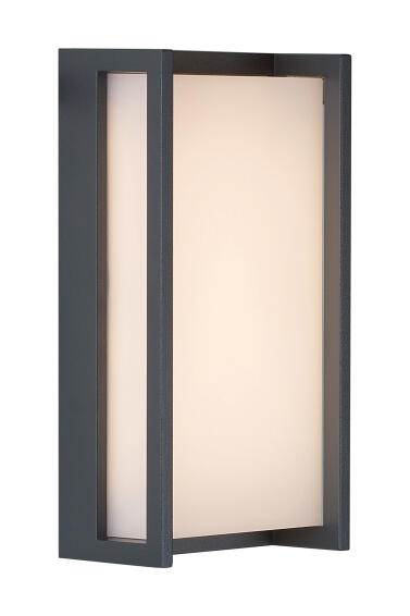 Eurolux Outdoor Wall Lantern Light Qubo Grey Qubo Grey