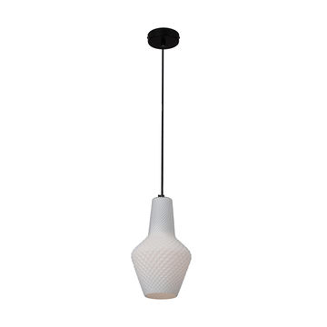 pendant light milano small milk white