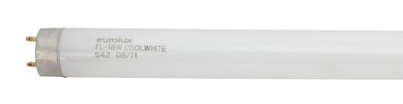Eurolux T8 LED Tube Light Bulb Cool White 18W