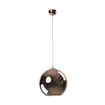 pendant light mercury glass copper