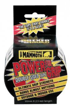 Double sided tape 50mmx2.5m mammonth