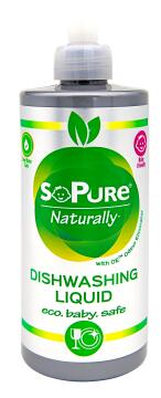 Natural dishwashing liquid SOPURE 500ml