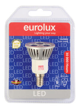LED E14 3 X 1W WARM WHITE