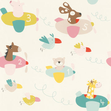 Wallpaper non-woven pink 10.5cm x 0.53cm
