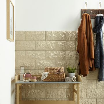 Wall Cladding Concrete ARTENS Elgon Beige L27cm x W12.5cm (0.8m2/box)