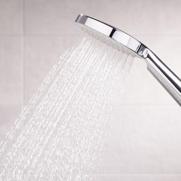 Sensea Essential Stainless Steel Single Jet Hand Shower and Rail Set 
