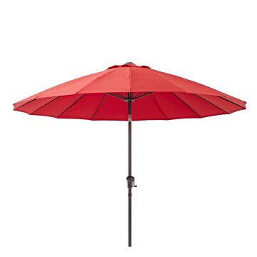 Umbrella Sinae Aluminium and Steel Diameter 250 cm RED